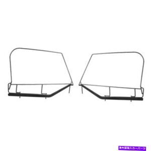 y 97-06W[vO[TJ\tggbvAbp[hAXLt[ 97-06 Jeep Wrangler TJ Soft Top Upper Door Skin Frames