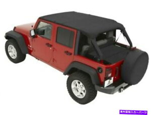 y 07-09̃\tggbv Soft Top For 07-09 Jeep Wrangler Unlimited Sahara X Rubicon GY15W5