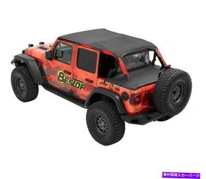 �y Bestop Header Safari�́AJeep JL 4dr�̂��߂Ƀr�L�j�g�b�v�u���b�N���g�����܂����B 52610-35 Bestop Header Safari Extended Bikini Top-Black, for Jeep JL 4dr.; 52610-35�y���s�A���i�z