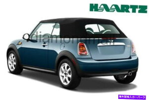 y MꂽKX̑t~jN[p[Ro[`u\tggbv2003-2008ubNNX Mini Cooper Convertible Soft Top With Heated Glass window 2003-2008 Black Cloth