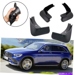 }bhK[h 20-22̃ZfXxcAMG GLC 43p̎Ԃ̃}bhK[h}bhtbvXvbVK[htF_[Zbg Car Mudguard Mudflaps Splash Guard Fender Set for 20-22 Mercedes-Benz AMG GLC 43