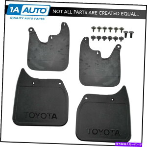 }bhK[h OEM 4s[X}bhtbvXvbVK[hZbgg^^R}2WDp̐`ubNvX`bN OEM 4 Piece Mud Flap Splash Guard Set Molded Black Plastic for Toyota Tacoma 2WD