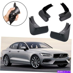 }bhK[h Ԃ̃}bhK[h}bhtbvXvbVK[htF_[Zbg{{S60 2019-2022 2020 2021 Car Mudguard Mudflaps Splash Guards Fender Set for Volvo S60 2019-2022 2020 2021