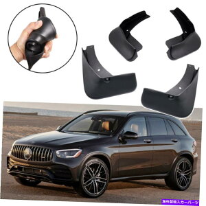 }bhK[h Ԃ̓D̃tbvXvbVK[h2020-2022̃hK[htF_[ZfXxcGLC 43 Car Mud Flaps Splash Guards Mudguard Fender for 2020-2022 Mercedes-Benz GLC 43