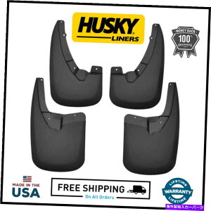 }bhK[h nXL[tgAubN}bhK[htbvtBbg2009-2021_bW1500 2500 3500 Husky Front Rear Black Mud Guard Flaps Fits 2009-2021 Dodge Ram 1500 2500 3500