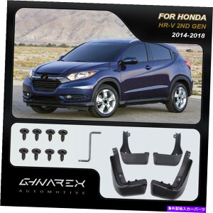 }bhK[h z_HR-V VEZEL 2nd Gen 2014-2018 Mudguards Mud Flaps 4̃Zbg For Honda HR-V Vezel 2nd Gen 2014-2018 Mudguards Mud flaps A set of 4