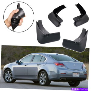 }bhK[h Ԃ̃}bhK[h[htbvXvbVK[htF_[ubNfor acura tlZ_2012-2014 13 Car Mudguard Mudflaps Splash Guards Fender Black for Acura TL Sedan 2012-2014 13