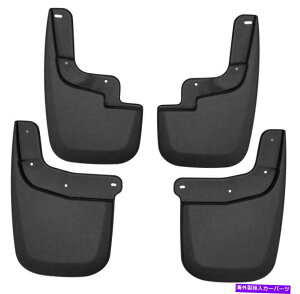 }bhK[h 15-16V{[Rh̃nXL[Ci[́AtgƃA}bhK[htAt Husky Liners for 15-16 Chevy Colorado W/O Flares Front and Rear Mud Guard