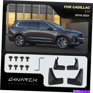 }bhK[h LfbNXT6̑12019-2021}bhK[h}bhtbv4̃Zbg For Cadillac XT6 1st Gen 2019-2021 Mudguards Mud flaps A set of 4