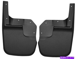 �}�b�h�K�[�h 2007-2016�̃n�X�L�[�}�b�h�X�v���b�V���K�[�h�R���{�Z�b�g�W�[�v�����O���[W�X�^���_�[�h�o���p�[ Husky Mud Splash Guard Combo Set for 2007-2016 Jeep Wrangler w Standard Bumper�y���s�A���i�z