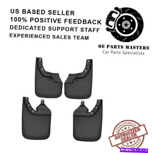 }bhK[h nXL[Ci[56946 2016-2021g^^R}̃tgAubN}bhK[hZbg Husky Liners 56946 Front&Rear Black Mud Guard Set For 2016-2021 Toyota Tacoma