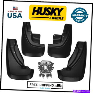 }bhK[h 2011-2016 Jeep Grand Cherokee Limited̃nXL[tgAubN}bhK[htbv Husky Front Rear Black Mud Guard Flaps For 2011-2016 Jeep Grand Cherokee Limited