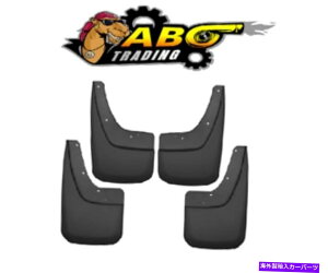 }bhK[h 14-18 GMC Sierra 1500tg}bhK[hZbg56896̃nXL[Ci[ Husky Liners For 14-18 GMC Sierra 1500 Front and Rear Mud Guard Set - 56896