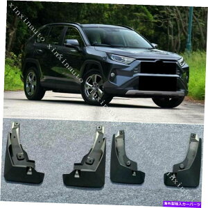 �}�b�h�K�[�h 4x�t�����g�����A�}�b�h�K�[�h�}�b�h�t���b�v�t�F���_�[�X�v���b�V���K�[�h�g���^RAV4 2019-2022�̂��߂̃X�v���b�V���K�[�h 4X Front & Rear mudguard Mud Flaps fender Splash Guard For Toyota RAV4