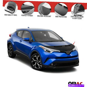 }XNu tgt[hJo[}XN{lbguveN^[̓g^CH-R 2018-2022ɓK܂ Front Hood Cover Mask Bonnet Bra Protector Fits Toyota CH-R 2018-2022