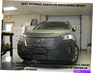}XNu utgGh}XNJo[utBbg2017 2018 17 18q_CT^tFExc.Sport Lebra Front End Mask Cover Bra Fits 2017 2018 17 18 Hyundai Santa Fe exc.sport