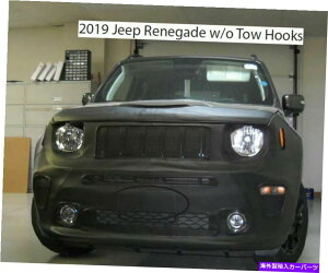 }XNu utgGh}XNJo[utBbg2019-2022W[vlQ[hw/otbN19-22 Lebra Front End Mask Cover Bra Fits 2019-2022 Jeep Renegade W/O Tow Hooks 19-22