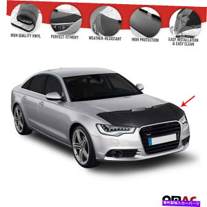 �}�X�N�u�� �t�����g�t�[�h�J�o�[�}�X�N�A�E�f�BA6 2012-2018�p�̃{���l�b�g�u���v���e�N�^�[ Front Hood Cover Mask Bonnet Bra Protector For Audi A6 2012-2018
