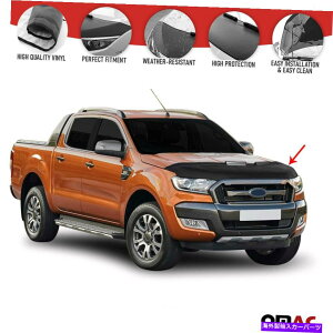 }XNu tgt[hJo[}XN{lbguveN^[tBbgtH[hW[2015-2022 Front Hood Cover Mask Bonnet Bra Protector Fits Ford Ranger 2015-2022
