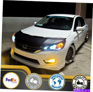 �}�X�N�u�� �J�[�t�[�h�}�X�N�{���l�b�g�u���C�t�B�b�g�z���_�A�R�[�h�Z�_��2013 2015 2015 Car Hood Mask Bonnet Bra Fits Honda Accord SEDAN 2013 2014 2015
