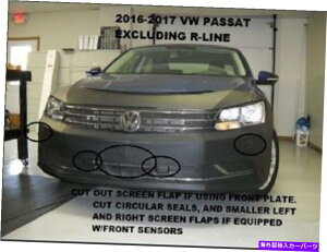 }XNu utgGh}XNJo[utBbg2016-2019tHNX[QpT[gExc.RCgt Lebra Front End Mask Cover Bra Fits 2016-2019 Volkswagen PASSAT exc.R Line & GT