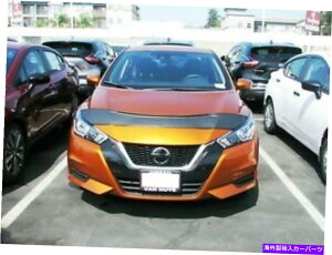 マスクブラ Lebra Hood Protector Mini Mask Bra Fitts Nissan Versa 2020-2022 20 21 22 Lebra Hood Protector Mini Mask Bra Fits Nissan Versa 2020-2022 20 21 22