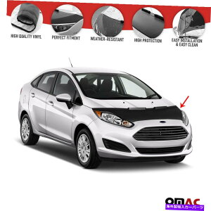 }XNu tgt[hJo[}XN{lbguveN^[tBbgtH[htBGX^6 2013- 2019ubN Front Hood Cover Mask Bonnet Bra Protector Fits Ford Fiesta 6 2013- 2019 Black