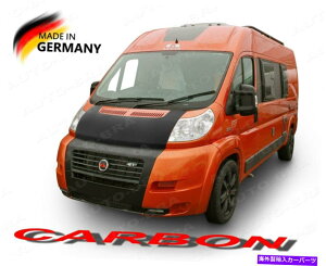 }XNu tJ[{J[t[huu2013Nȗ̃_bWv}X^[ɃtBbg܂tgm[Y}XN FULL CARBON CAR HOOD BRA fits DODGE RAM Promaster since 2013 Front Nose Mask