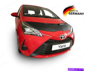 }XNu J[t[hutBbgg^X-VITZ 2010-2020tgGhm[Y}XNuuf|bg CAR HOOD BRA fit TOYOTA Yaris - Vitz 2010-2020 FRONT END NOSE MASK BRA DE CAPOT