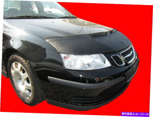 �}�X�N�u�� �J�[�t�[�h�{���l�b�g�u���t�B�b�g�T�[�u9-3 2003-2007�m�[�Y�t�����g�G���h�}�X�N�`���[�j���O CAR HOOD BONNET BRA fit SAAB 9-3 2003 - 2007 NOSE FRONT END MASK TUNING�y���s�A���i�z
