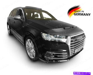 }XNu J[t[h{lbguW[2015NtgGhm[Y}XNXg[K[hȗAAEfBQ7ɓK CAR HOOD BONNET BRA fits Audi Q7 since 2015 FRONT END NOSE MASK STONEGUARD