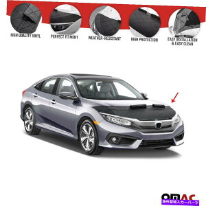 �}�X�N�u�� �t�����g�t�[�h�J�o�[�}�X�N�{���l�b�g�u���v���e�N�^�[�_�C�������h�z���_�V�r�b�NSD 2016-2021�p Front Hood Cover Mask Bonnet Bra Protector Diamond For Honda Civic SD 2016-2021�y���s�A���i�z