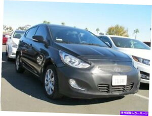 マスクブラ コルガンフロントエンドマスクブラ2pc。ヒュンダイアクセントGS、GLS 2012-2014 w/ライセンスに適合する Colgan Front End Mask Bra 2pc. Fits Hyundai Accent GS, GLS 2012-2014 W/License