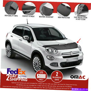 }XNu J[{tgt[hJo[}XNrj[{lbguveN^[tBAbg500X 2016-2022 Carbon Front Hood Cover Mask Vinyl Bonnet Bra Protector for Fiat 500X 2016-2022