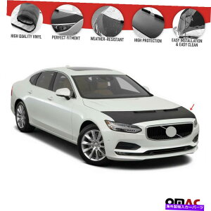 }XNu tgt[hJo[}XN{lbguveN^[{{S90 2017-2022ubN Front Hood Cover Mask Bonnet Bra Protector For Volvo S90 2017-2022 Black