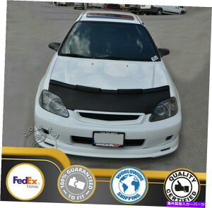 }XNu J[{lbg}XNt[huWbgz_VrbN1999 2000 99 00 ek Car Bonnet Mask Hood Bra Fits Honda Civic 1999 2000 99 00 EK
