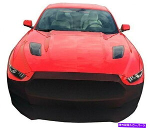 }XNu 2015-2019 Ford Mustang Novistretch Novigo Front Bumper Bra Mask 2015-2019 Ford Mustang NoviStretch Novigo Front Bumper Bra Mask