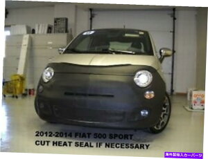 }XNu utgGh}XNJo[utBbg2014-2017 fiat 500l with license pl.bracket Lebra Front End Mask Cover Bra Fits 2014-2017 Fiat 500L With License Pl.Bracket