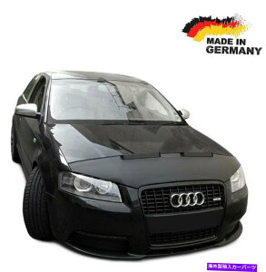 }XNu AEfBA38PJ[}XN{lbgJo[tgXg[یpubNutbhuW[ Black Bull Hood Bra for Audi A3 8P Car Mask Bonnet Cover Front Stone protection