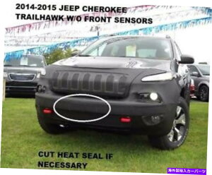 }XNu utg}XNJo[uW[tBbg14-18W[v`FL[gCz[Nw/otgZT[ Lebra Front Mask Cover Bra Fits 14-18 Jeep Cherokee Trailhawk w/o Front Sensors