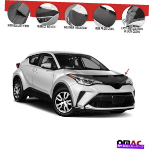 }XNu tgt[hJo[}XN{lbguveN^[g^C-HR 2018-2022pJ[{n[o[ Front Hood Cover Mask Bonnet Bra Protector Carbon Half For Toyota C-HR 2018-2022