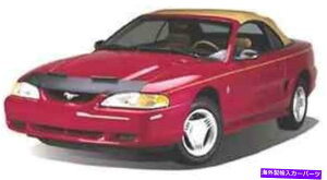�}�X�N�u�� �~�j�}�X�N�u���t�E�b�h�v���e�N�^�[-1987-1993 Ford Mustang GT 87-93�ɓK�� Mini Mask Bra Hood Protector - Fits 1987-1993 Ford Mustang GT 87-93�y���s�A���i�z
