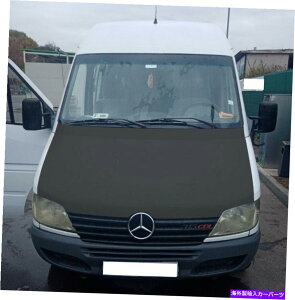 }XNu {lbguW[t[hZfXXv^[W905 00-06pubNPVCU[ی삷 Bonnet Bra Mask Hood Protect Black PVC leather for Mercedes Sprinter W905 00-06