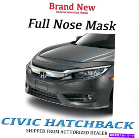 マスクブラ 本物のOEMホンダシビックハッチバックフルノーズマスク2017 5DRハッチバックTGG Genuine OEM Honda Civic Hatchback Full Nose Mask 2017 5dr Hatch Back TGG