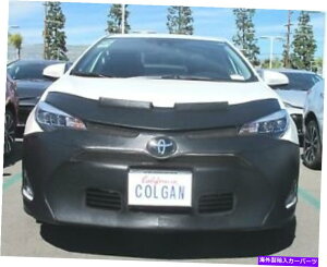 }XNu RKtgGh}XNu2pc.fitsg^J[2017-2019 lexle l w/CZX Colgan Front End Mask Bra 2pc.Fits Toyota Corolla 2017-2019 LE & XLE L W/License