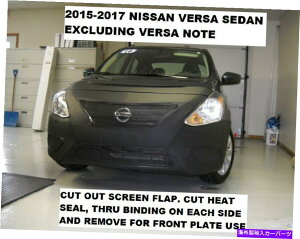 }XNu utgGh}XNJo[utBbg2015-2019YFTZ_exc.note Lebra Front End Mask Cover Bra Fits 2015-2019 Nissan Versa Sedan exc.note