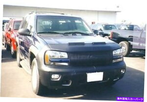 マスクブラ コルガンフロントエンドマスクブラ2pc。 Chevy Trailblazer 2002-2007にlic.plateに適合します Colgan Front End Mask Bra 2pc. Fits Chevy Trailblazer 2002-2007 With Lic.Plate