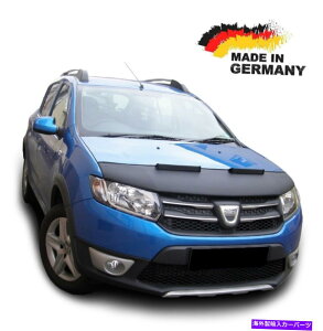 }XNu tbhuW_VATf2J[}XN{lbgJo[tgGhXg[ی Hood Bra Dacia Sandero 2 Car Mask Bonnet Cover Front End Stone protection NEW