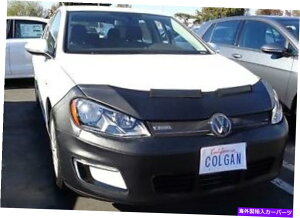 マスクブラ コルガンフロントエンドマスクブラ2pc。 vw e-golf se、sel、limited 15-16 w/oライセンスに適合する Colgan Front End Mask Bra 2pc. Fits VW E-Golf SE, SEL, Limited 15-16 W/O License