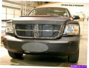 }XNu utgGh}XNJo[utBbg2008-11_bW_R^̓tA܂̓gEtbN Lebra Front End Mask Cover Bra Fits 2008-11 Dodge Dakota w/o Flares or tow hook